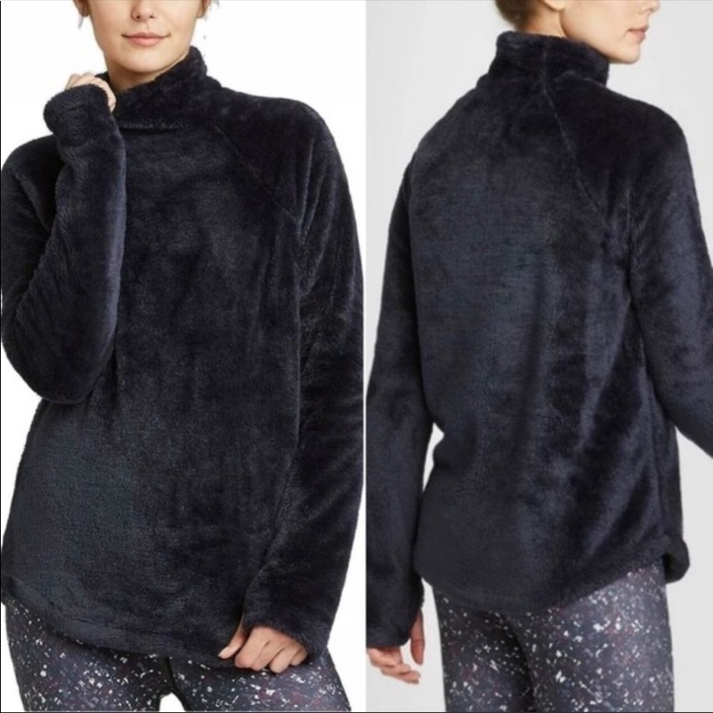 🍎Women’s JoyLab Cozy Sweater with Thumbholes ~ Dark Blue ~ M 3/25 🍎